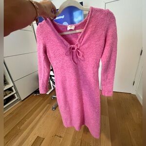 Callahan pink sweater dress